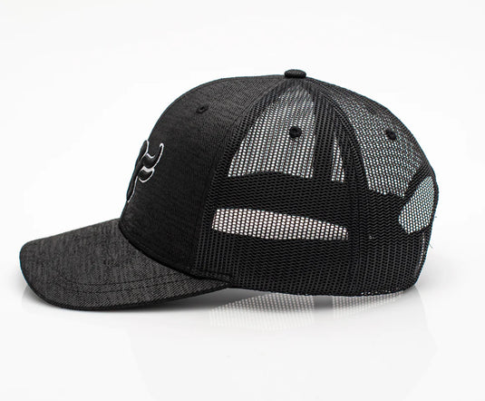 TH101-1103 - BLACK - Rodeo Clothing Men’s Cotton Twill Mesh Western Cap