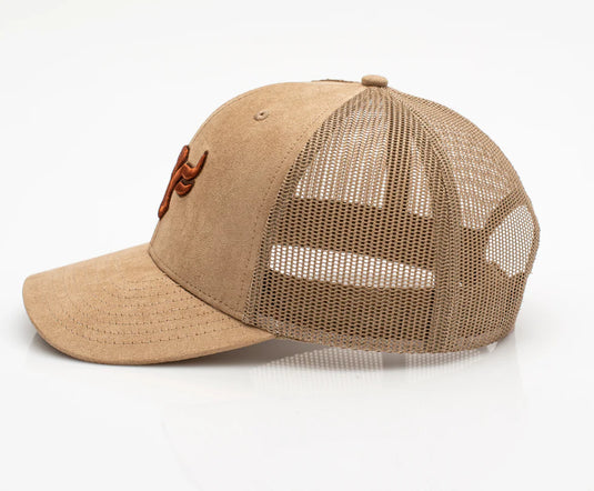 TH101-1104 - KHAKI - Rodeo Clothing Men’s Cotton Twill Mesh Western Cap