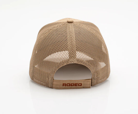 TH101-1104 - KHAKI - Rodeo Clothing Men’s Cotton Twill Mesh Western Cap