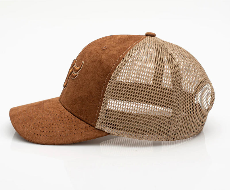Load image into Gallery viewer, TH101-1109 - BROWN - Rodeo Clothing Men’s Cotton Twill Mesh Western Cap
