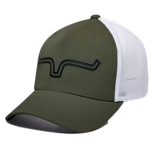 KM3 - 110 Double Trac Trucker Hat - Sage