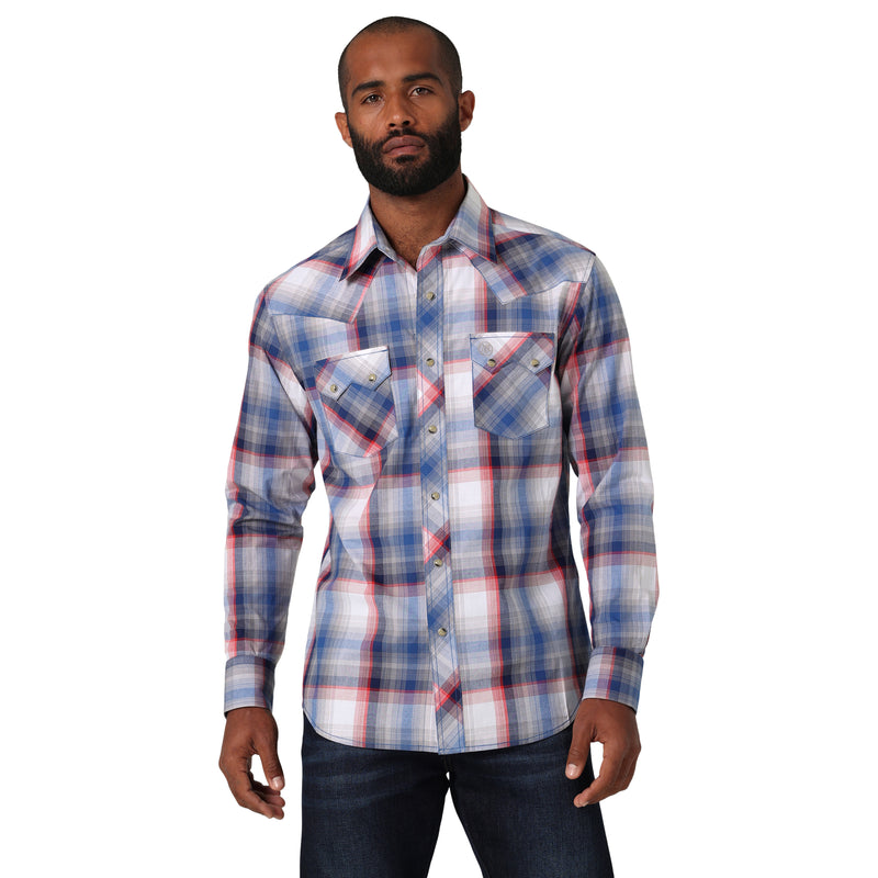 Load image into Gallery viewer, 112330420 - Wrangler Retro® Long Sleeve Shirt - Modern Fit - Multi
