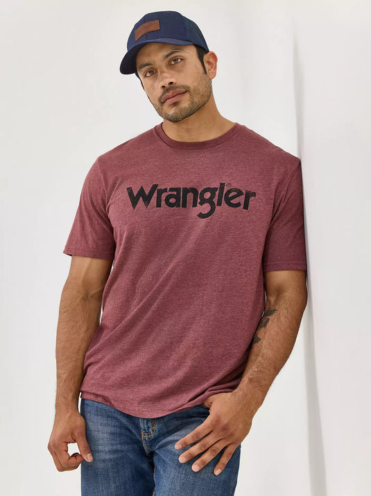 112344135 -  Wrangler Men's Kabel Logo T Shirt