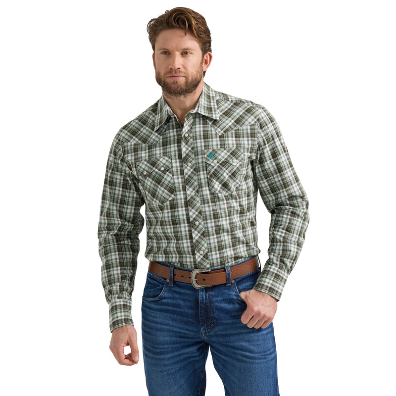 Load image into Gallery viewer, 112351478 - Wrangler Men&#39;s Long Sleeve Western Shirt
