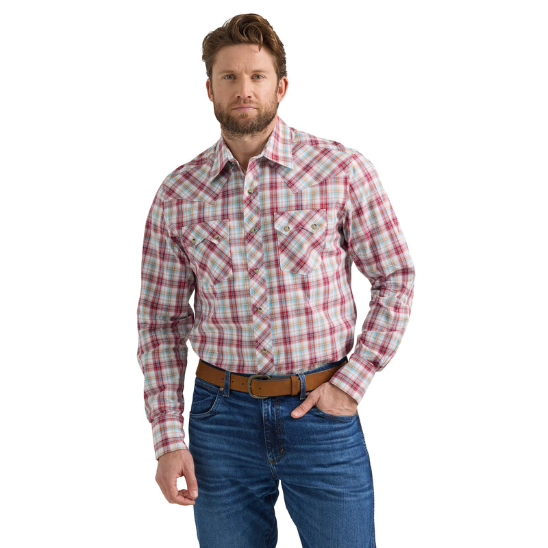 Load image into Gallery viewer, 112351877 - Wrangler Men&#39;s Long Sleeve Western Shirt
