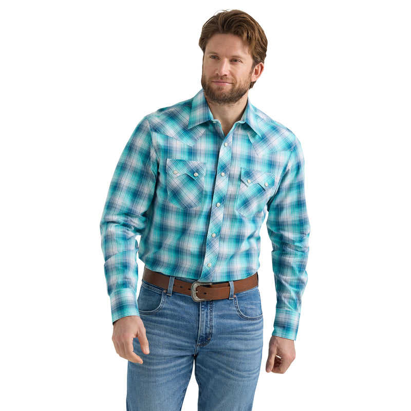 Load image into Gallery viewer, 112351878 - Wrangler Men&#39;s Long Sleeve Western Shirt
