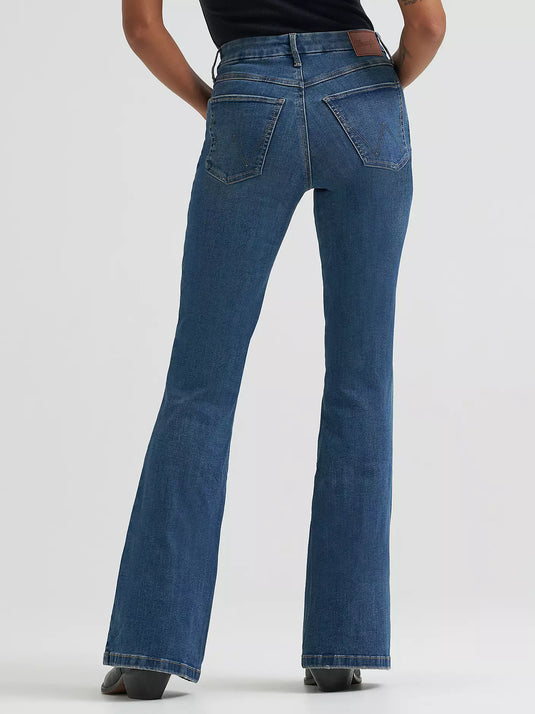 112359281 - Women's Wrangler BESPOKE High Rise Flare Jean
