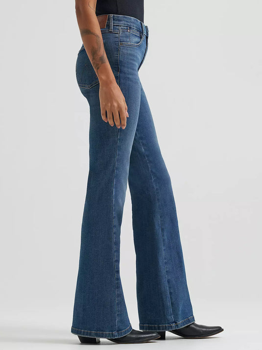 112359281 - Women's Wrangler BESPOKE High Rise Flare Jean