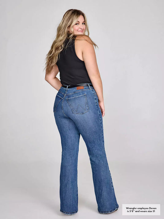 112359281 - Women's Wrangler BESPOKE High Rise Flare Jean