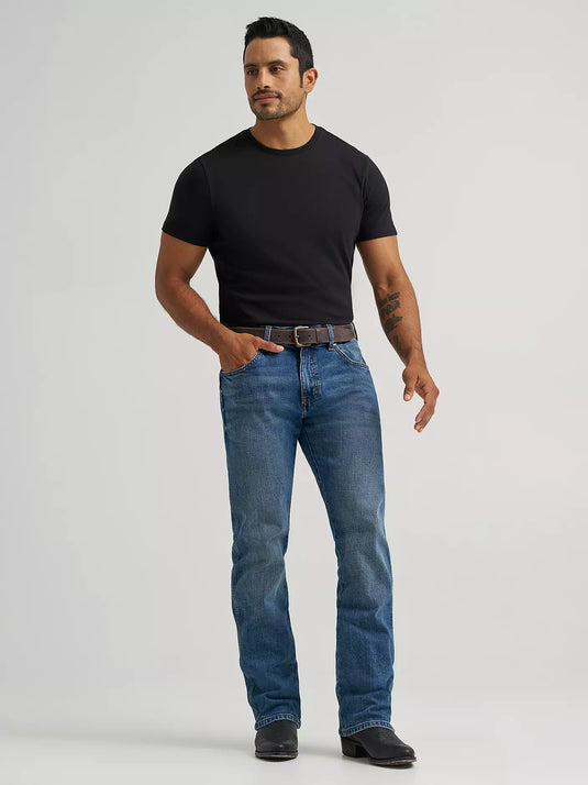 112361323 - Men's Wrangler Retro® Slim Fit Bootcut Jean Harris