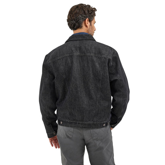 112367635 - Wrangler® Lined Denim Jacket - Washed Black