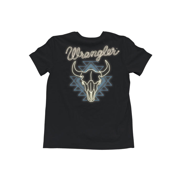 112368638 - Wrangler® Short Sleeve T-Shirt - Regular Fit - Black Beauty