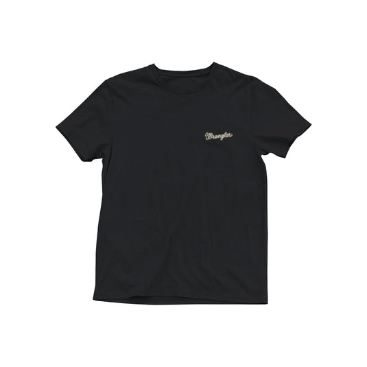 112368638 - Wrangler® Short Sleeve T-Shirt - Regular Fit - Black Beauty