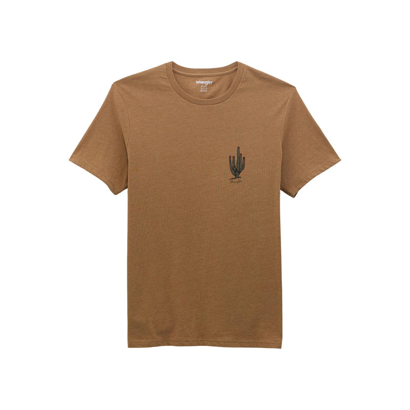 Load image into Gallery viewer, 112368737 - Wrangler® Men&#39;s Short Sleeve T-Shirt - Regular Fit - Tobacco Brown Heather
