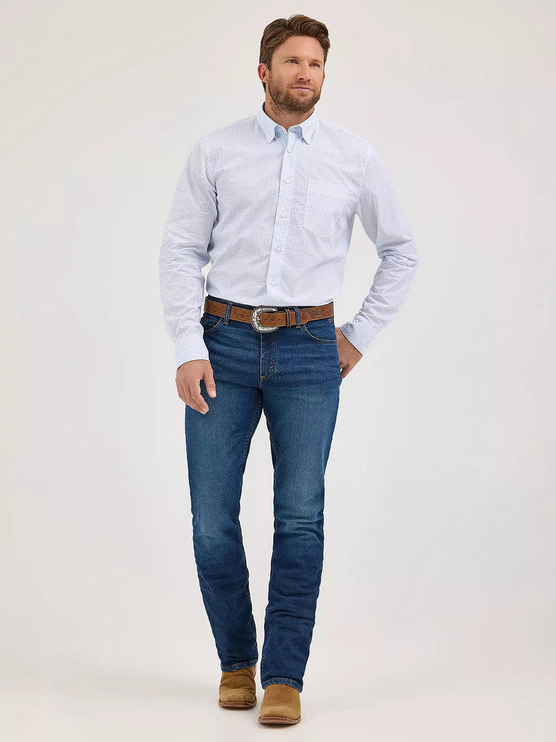 Load image into Gallery viewer, 112369516- Wrangler Men's Cody Johnson One Pocket Button Down Shirt
