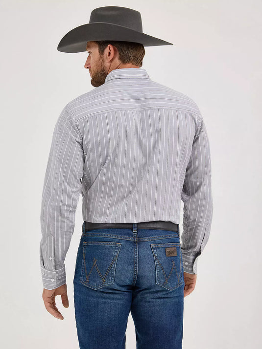 112369538- Wrangler Men's Cody Johnson One Pocket Button Down Shirt