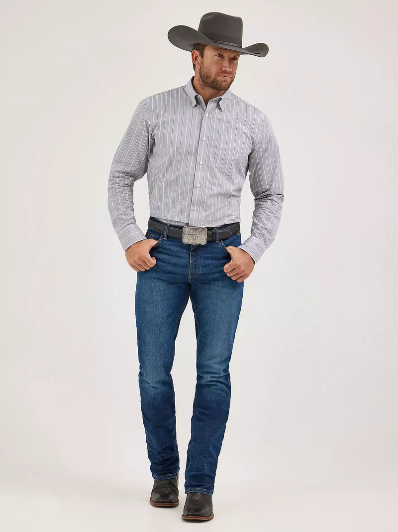 Load image into Gallery viewer, 112369538- Wrangler Men's Cody Johnson One Pocket Button Down Shirt
