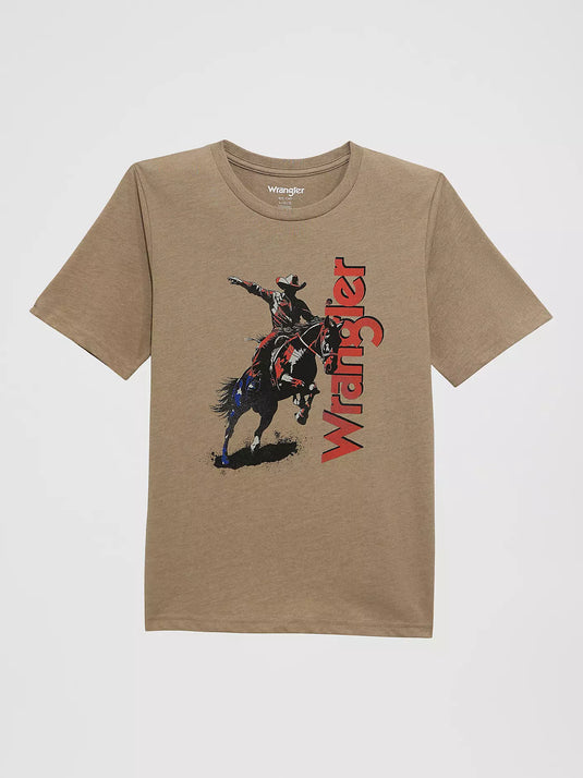 112372810 - Wrangler Boy's Logo Front Graphic T-Shirt