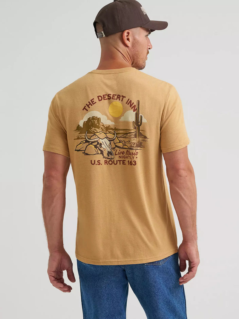 Load image into Gallery viewer, 112372833 - Wrangler The Desert Inn Back Graphic T-Shirt
