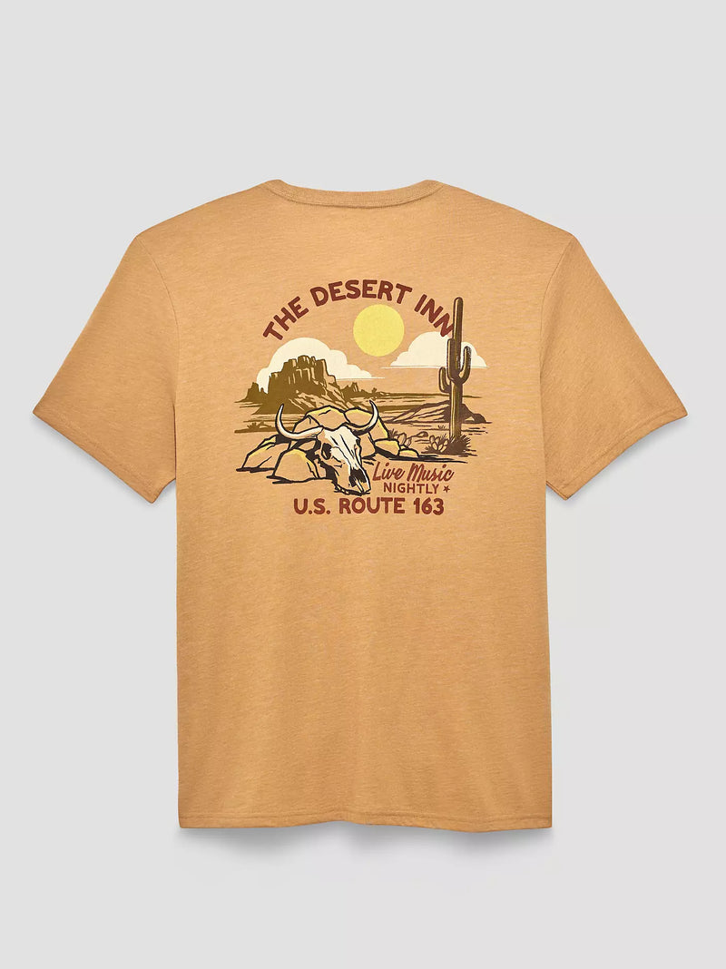 Load image into Gallery viewer, 112372833 - Wrangler The Desert Inn Back Graphic T-Shirt
