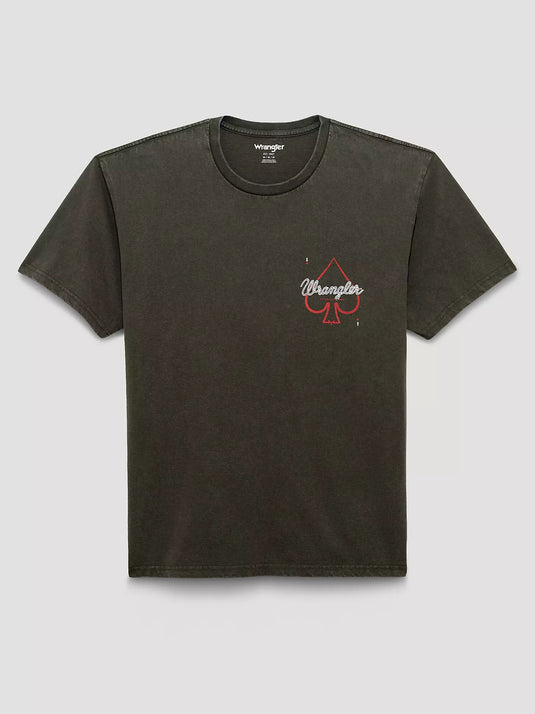 112372855 - Wrangler Wilder Than Aces Back Graphic T-Shirt