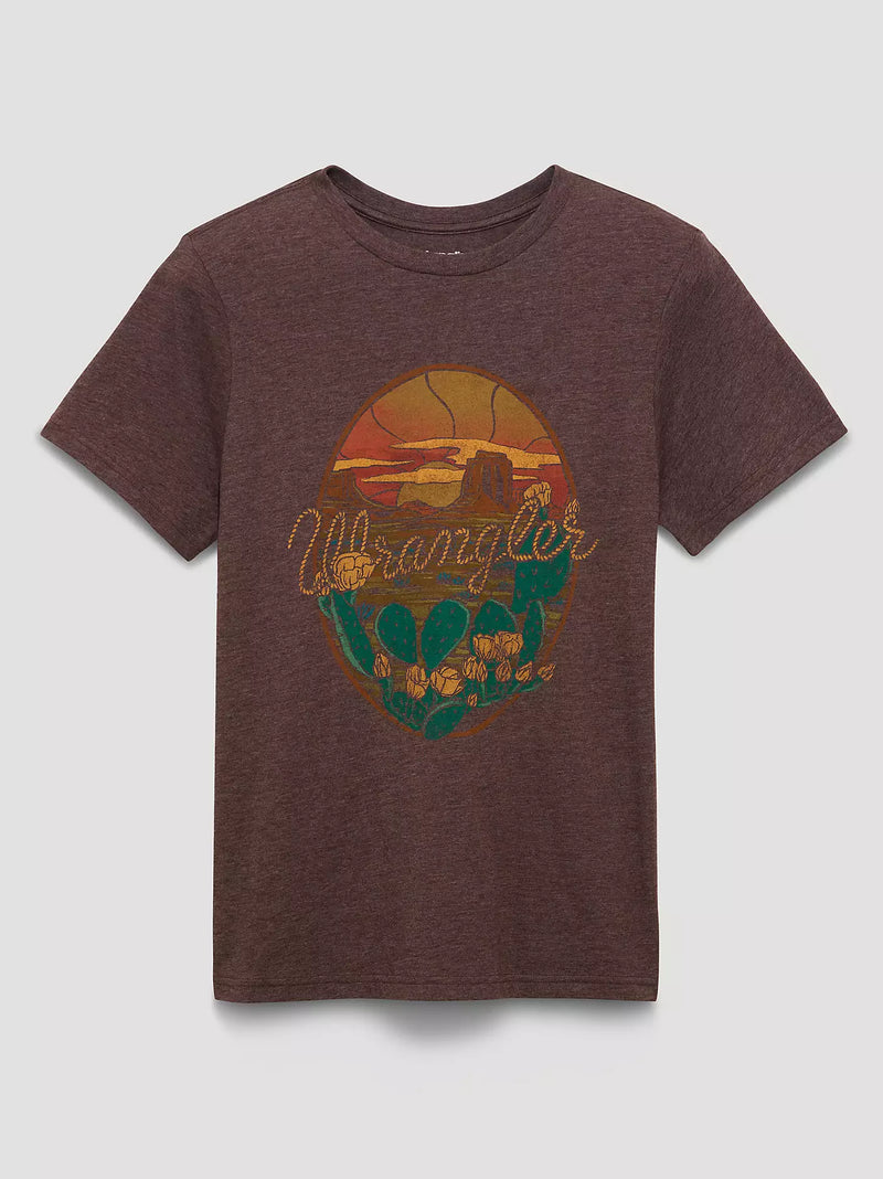 Load image into Gallery viewer, 112372971 - Wrangler Women's Cactus Logo Reg Fit Tee
