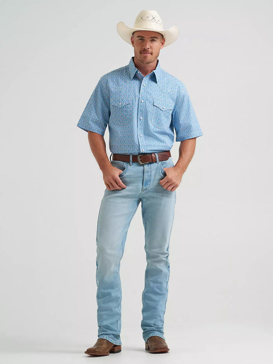112374284 - Men's 20X® Competition Advanced Comfort Short Sleeve Western Snap Shirt