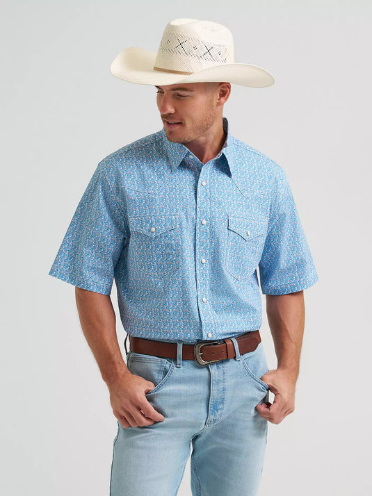 112374284 - Men's 20X® Competition Advanced Comfort Short Sleeve Western Snap Shirt