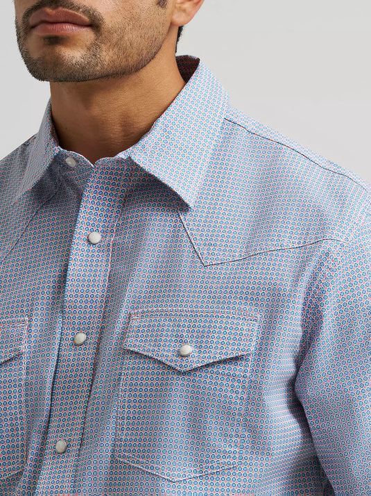 112374290 - Wrangler Men's 20X® Competition Advanced Comfort SS Western Snap Shirt