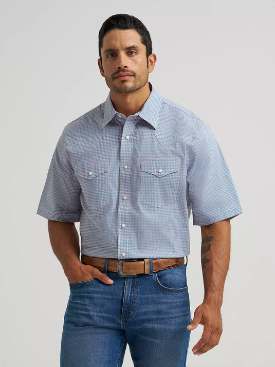 112374290 - Wrangler Men's 20X® Competition Advanced Comfort SS Western Snap Shirt