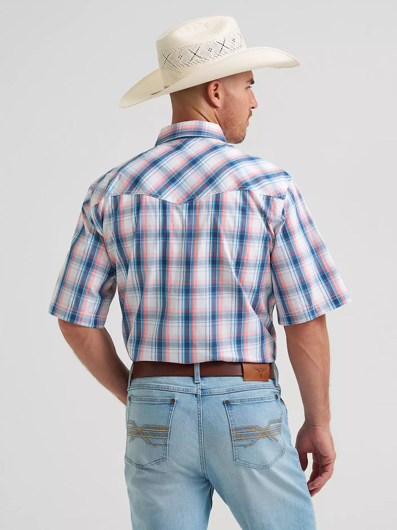 Load image into Gallery viewer, 112374295 - Wrangler Men's 20X® Competition Short Sleeve Western Snap Shirt
