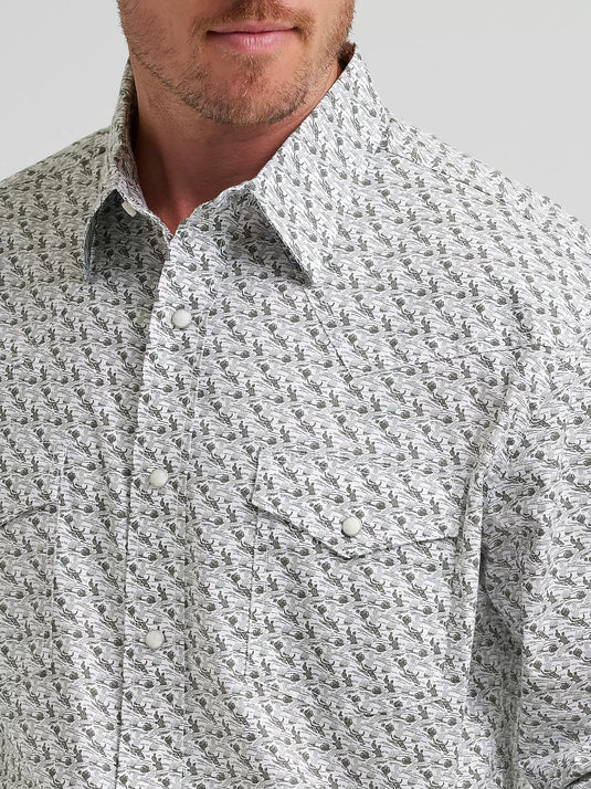112374298 - Men's 20X® Competition Advanced Comfort Long Sleeve Western Snap Shirt