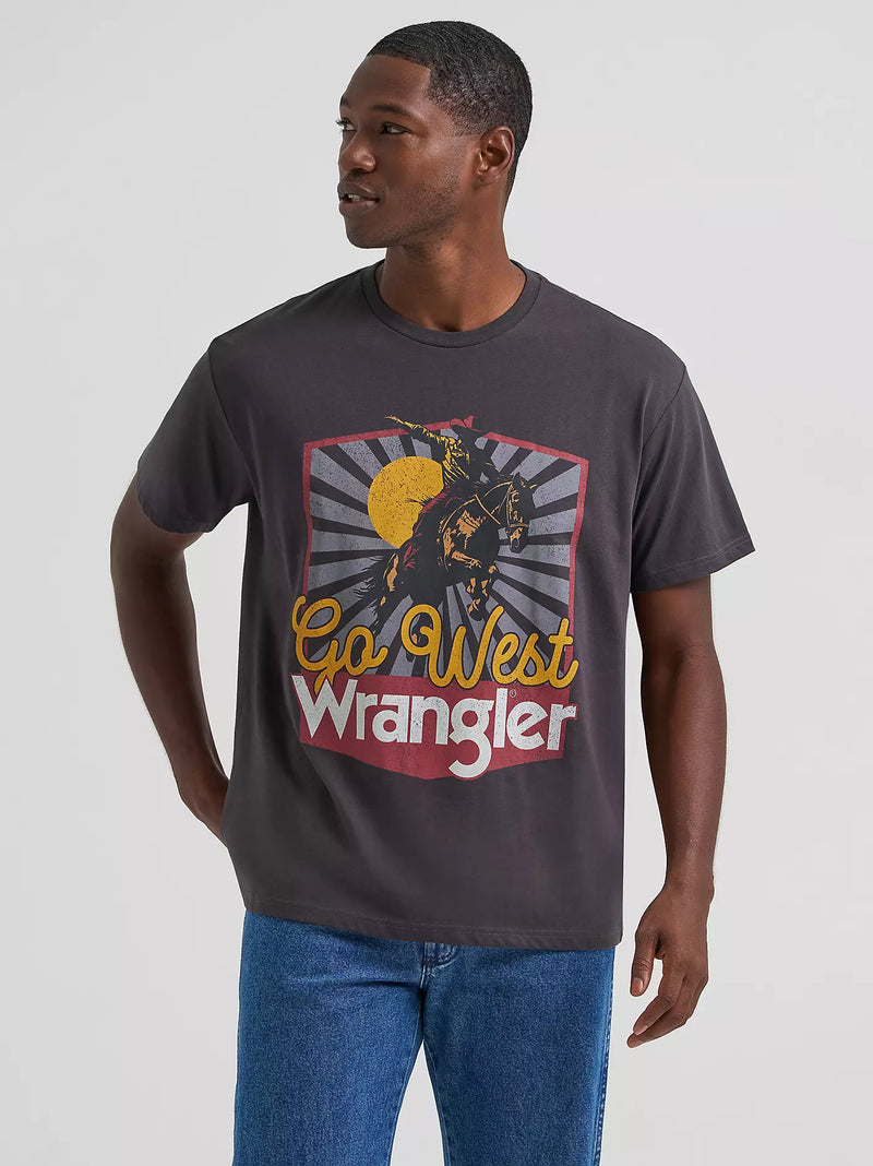 Load image into Gallery viewer, 112375781 - Wrangler Go West Vintage Fit Graphic T-Shirt

