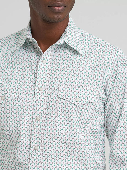 112378711 - Wrangler Men's 20X® Competition Advanced Comfort Western Snap Shirt