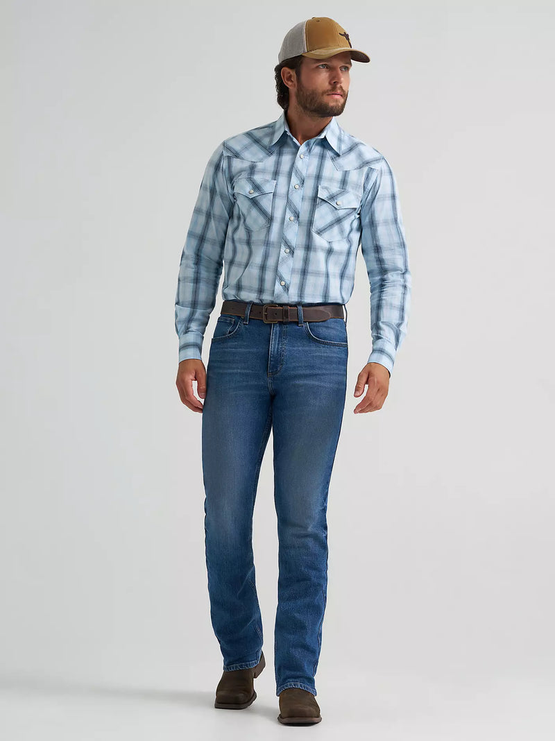Load image into Gallery viewer, 112378719 - Wrangler 20X® Competition Advanced Comfort Long Sleeve Western Snap Shirt
