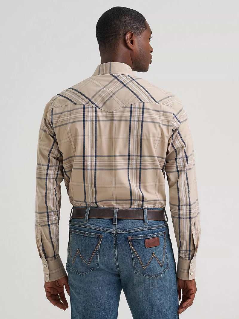 Load image into Gallery viewer, 112378798 - Wrangler Men's Retro® Premium Long Sleeve Western Snap Printed Shirt
