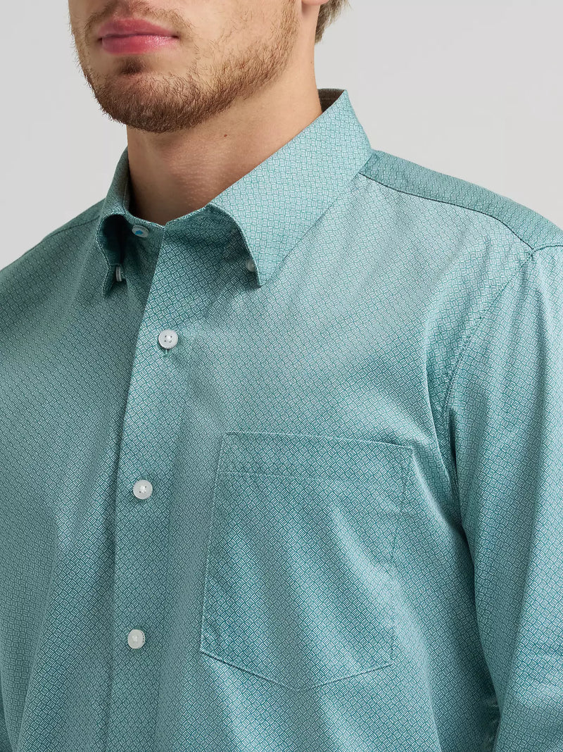 Load image into Gallery viewer, 112378968 - Wrangler Men's Cody Johnson One Pocket Button Down Shirt
