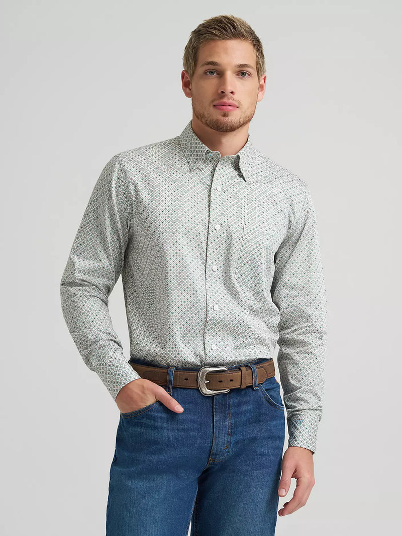 Load image into Gallery viewer, 112378969 - Wrangler Men's Cody Johnson One Pocket Button Down Shirt

