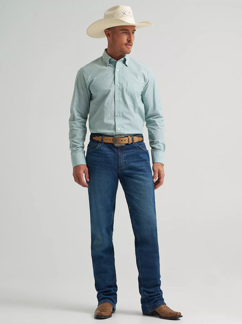 Load image into Gallery viewer, 112378971 - Wrangler Men's Cody Johnson One Pocket Button Down Shirt
