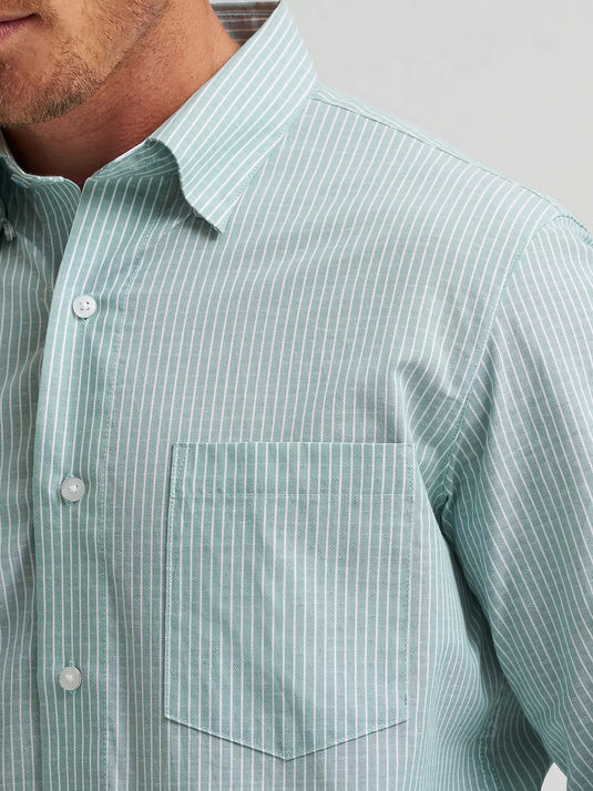 112378971 - Wrangler Men's Cody Johnson One Pocket Button Down Shirt
