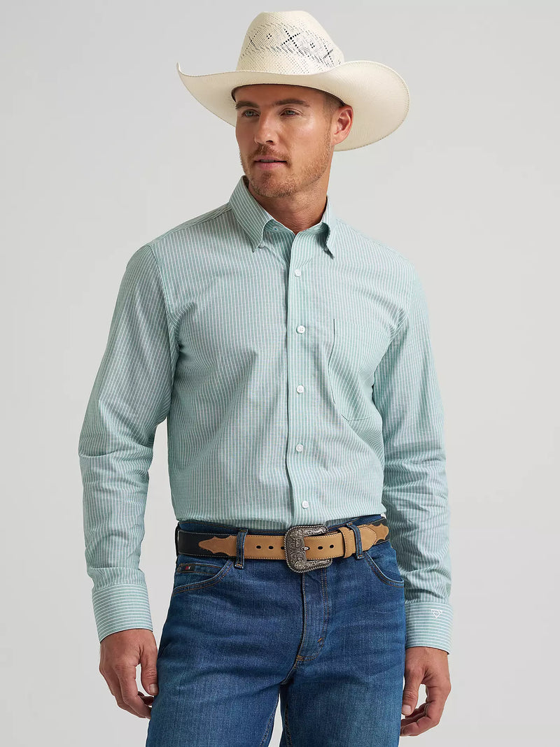 Load image into Gallery viewer, 112378971 - Wrangler Men's Cody Johnson One Pocket Button Down Shirt
