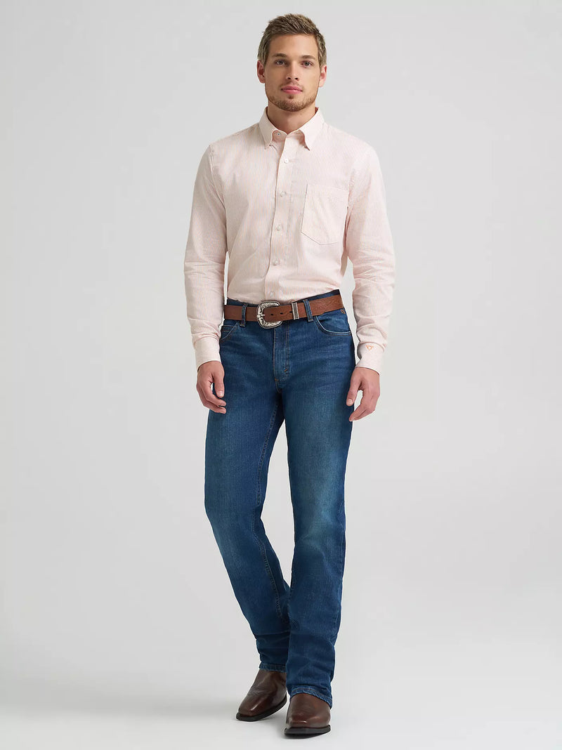 Load image into Gallery viewer, 112378973 - Wrangler Men's Cody Johnson One Pocket Button Down Shirt
