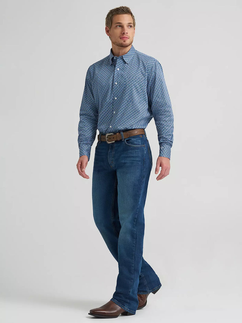 Load image into Gallery viewer, 112378976 - Wrangler Men's Cody Johnson One Pocket Button Down Shirt

