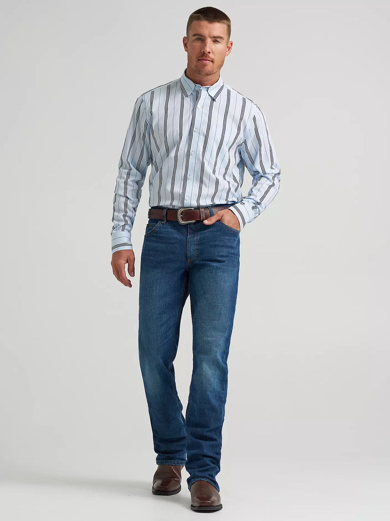 Load image into Gallery viewer, 112378978 - Wrangler Men's Cody Johnson One Pocket Button Down Shirt
