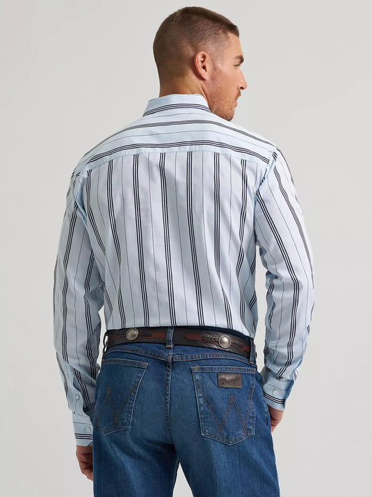 112378978 - Wrangler Men's Cody Johnson One Pocket Button Down Shirt