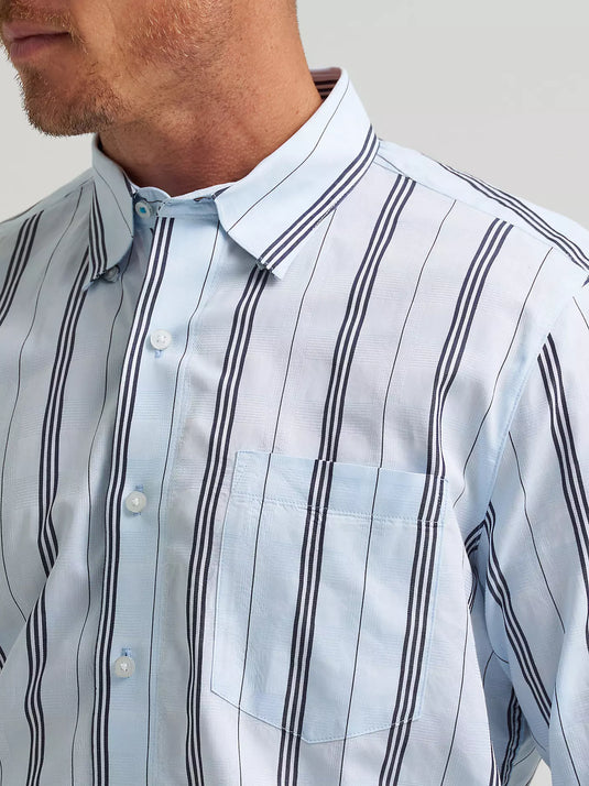 112378978 - Wrangler Men's Cody Johnson One Pocket Button Down Shirt