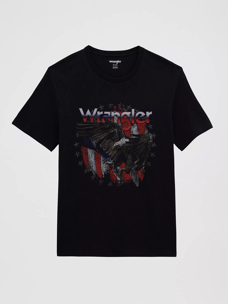 Load image into Gallery viewer, 112379580 - Wrangler Eagle Landing Graphic T-Shirt
