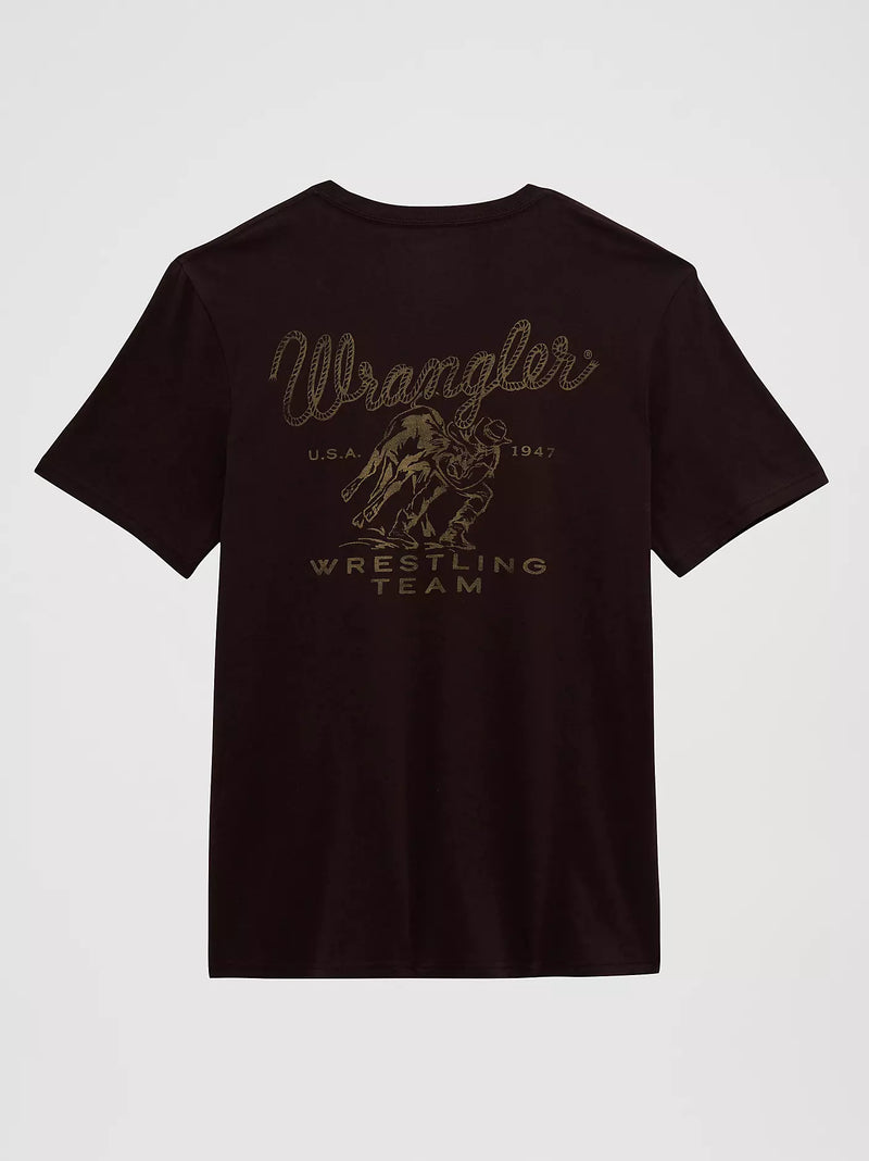 Load image into Gallery viewer, 112380267 - Wrangler Rodeo Wrestling Team Graphic T-Shirt

