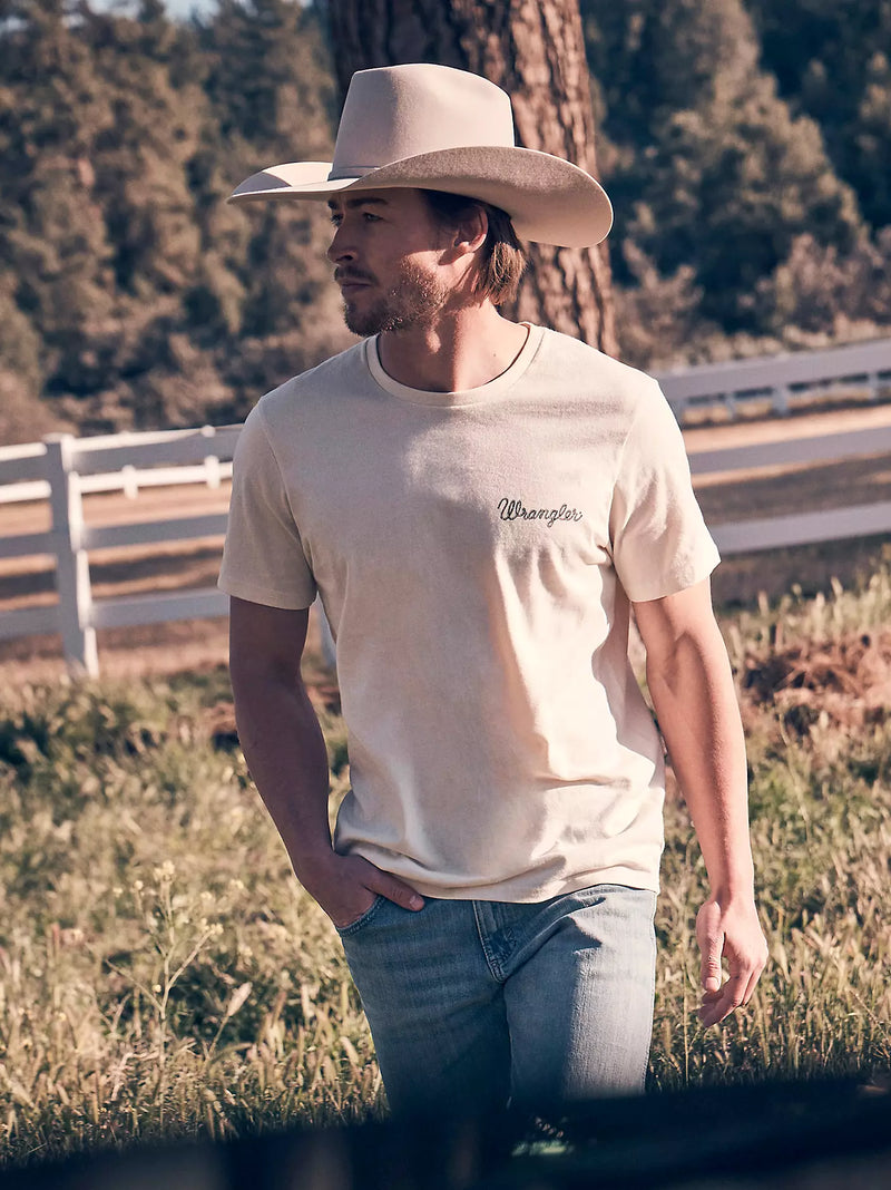 Load image into Gallery viewer, 112380270 - Wrangler Golden Hour Southwestern Graphic T-Shirt
