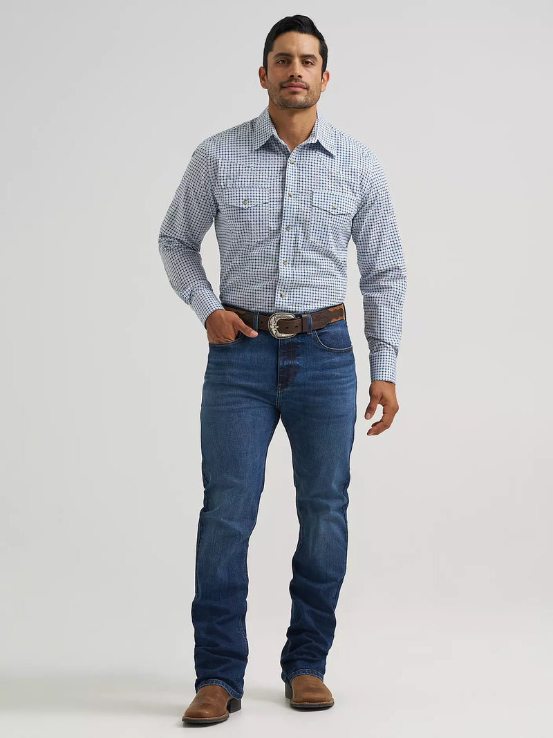 Load image into Gallery viewer, 112381477 - Wrangler Men's 20X® Competition Advanced Comfort Two Pocket Western Snap Shirt
